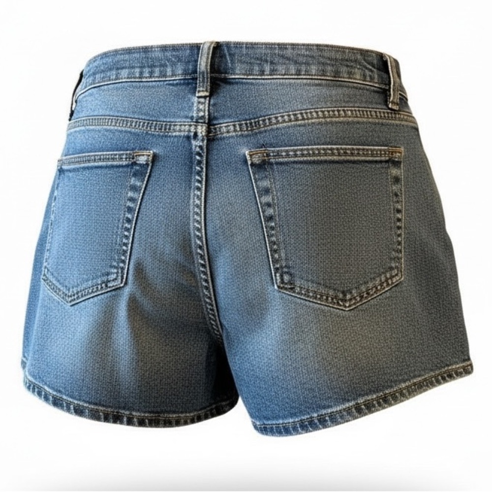No Boundaries Women's Classic Blue Jean Shorts, NEW - Picture 3 of 3